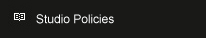 Studio Policies